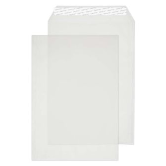 Pocket Peel and Seal Translucent White C4 324x229 90gsm Envelopes