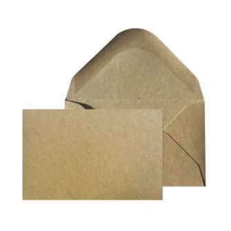 Mini Banker Invitation Gummed Manilla 54x92mm 90gsm Envelopes