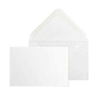 Mini Banker Invitation Gummed White 62x94mm 80gsm Envelopes