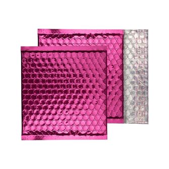 Padded Bubble Wallet Peel and Seal Party Pink CD 165x165