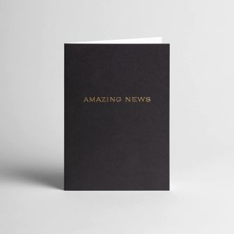 Sienna, Amazing News Cards & Envelopes, A6, Pack of 5