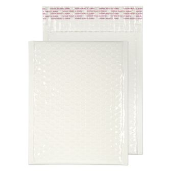 Neon Gloss Padded Pocket Peel and Seal White BX100 250x180