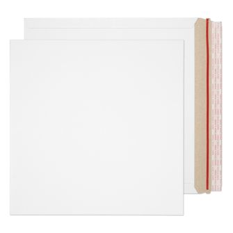 All Board Square Peel and Seal White Board 350GM BX100 340x340