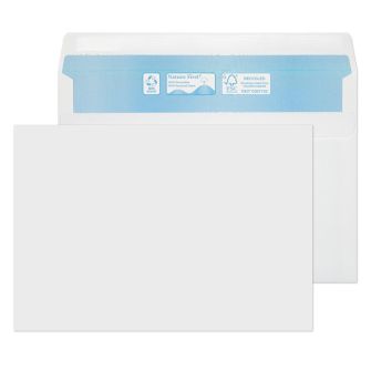 Nature First Wallet Self Seal White C5 162x229 90gsm Envelopes