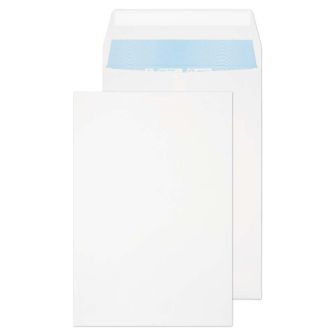 Nature First Gusset Pocket Peel and Seal White C4 324x229x25 140gsm Envelopes