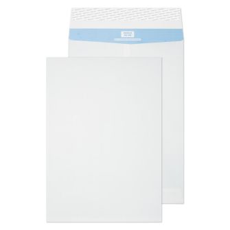 Tear Resistant Gusset Peal and Seal Window White C3 450x324 125gsm Envelopes