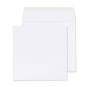 Square Wallet Peel and Seal Ultra White Wove 155x155 120gsm Envelopes