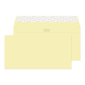 Wallet Peel and Seal Clotted Cream DL+ 114x229 120gsm Envelopes