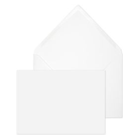 Banker Invitation Gummed White C5 162x229 120gsm Envelopes