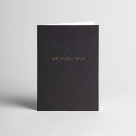 Sienna, Missing You Cards & Envelopes, A6, Pack of 5