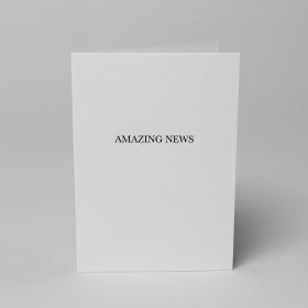 Sienna, Amazing News Cards & Envelopes, A6, Pack of 5