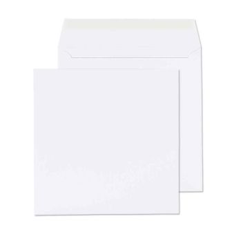Square Wallet Peel and Seal White 155x155 100gsm Envelopes