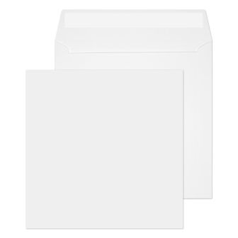 SQUARE WALLET PEEL AND SEAL WHITE 160X160 100GSM Envelopes