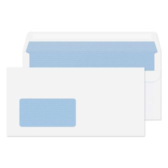 Wallet Self Seal White German Window 110x220 Envelopes
