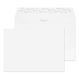 Wallet Peel and Seal Diamond White Smooth C5 162x229 120gsm Envelopes