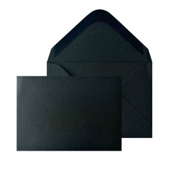 Mini Banker Invitation Gummed Black 70x100mm 120gsm Envelopes