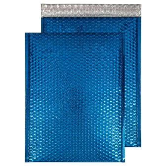 Padded Bubble Pocket Peel and Seal Peacock Blue C3 450x324