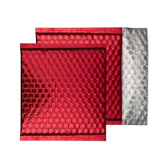 Padded Bubble Wallet Peel and Seal Festive Red CD 165x165