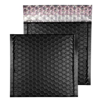 Padded Bubble Wallet Peel and Seal Jet Black CD 165x165