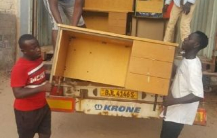 Blake's Container Reaches The Gambia!