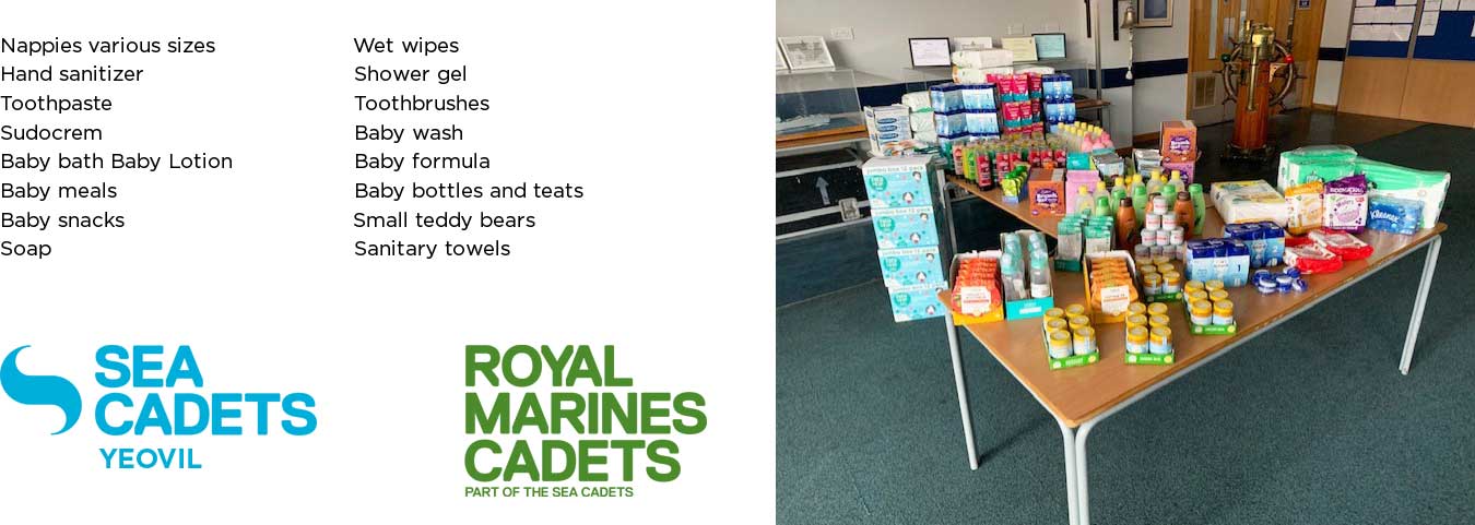 Yeovil Sea and Royal Marine Cadets fund raising day